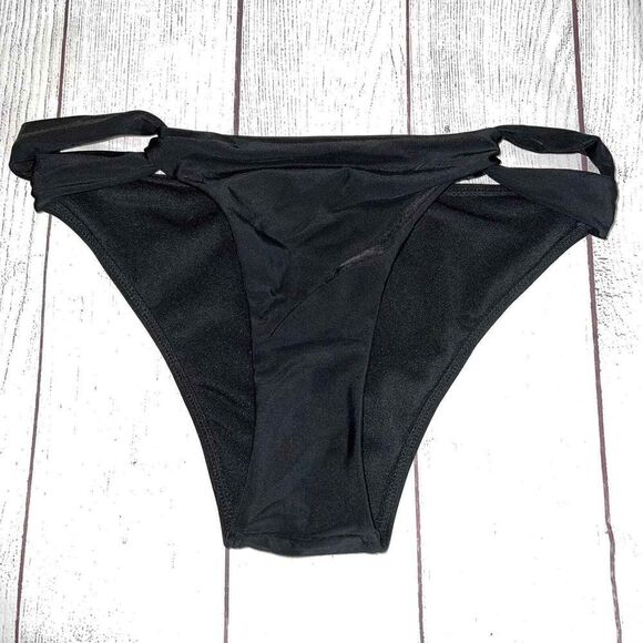 Nasty Gal Black Bikini Cheeky SwimSuit Bottom - Picture 1 of 5